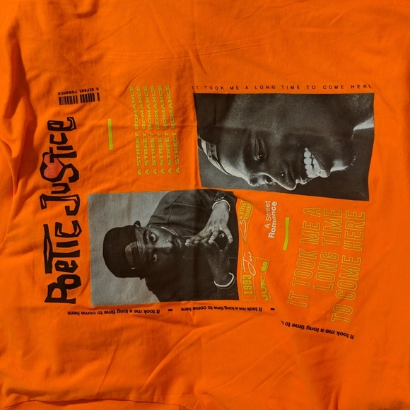 Tupac/ Poetic Justice Oversized T-shirt - Picture 8 of 8